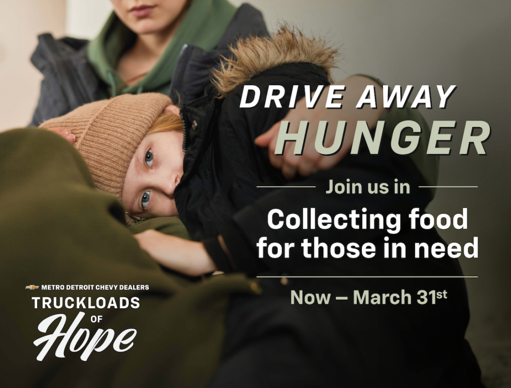 truckloads of hope food drive flyer